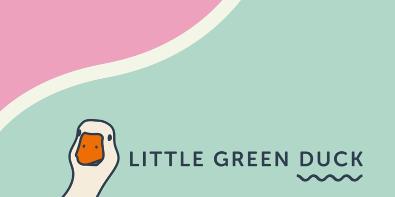 Sustainable-business-tips- Little Green Duck and the Duck Pond